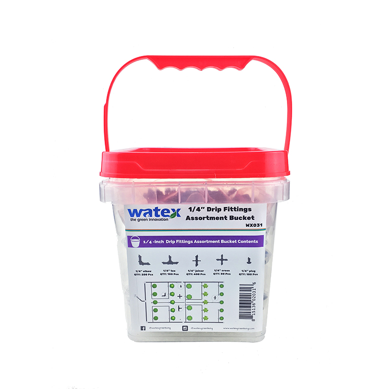 1/4' (4 mm) odkvapkávacia armatúra sortiment (2L vedierko) WX031