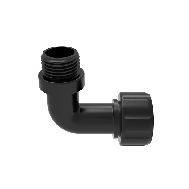 otočný 3/4“ samica až 1/2“ samec lakť 0108-12