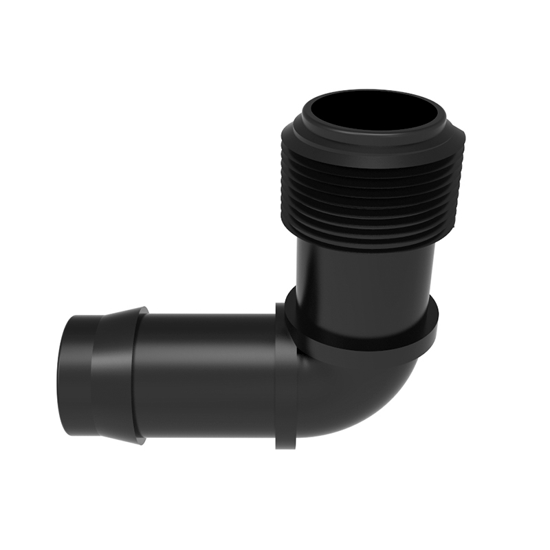 19 mm - 1/2 'závitové koleno - samec 0256
